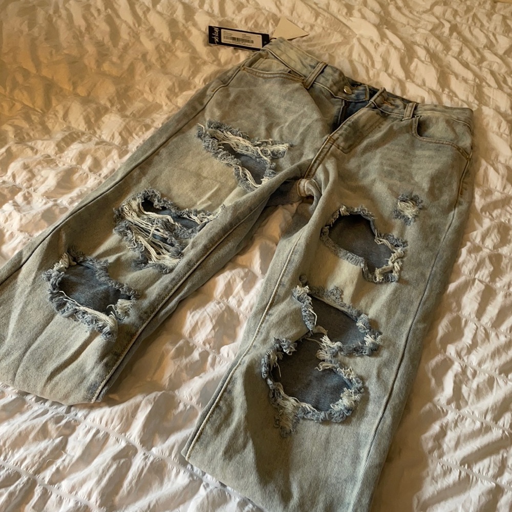 ripped jeans
